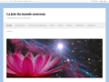 La joie du monde nouveau